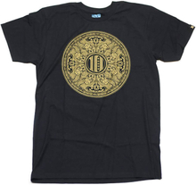 Kidrobot Tristan Eaton Gold Dunny 10th Men's T-Shirt - Black - XL