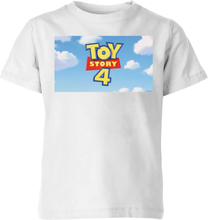 Toy Story 4 Clouds Logo Kids' T-Shirt - White - 3-4 Years - White