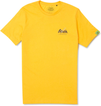 Batman Surf Logo Gotham Point T-Shirt - Yellow - S - Yellow