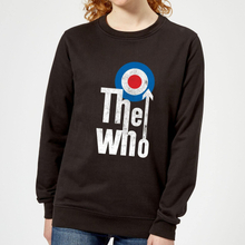 The Who Target Logo Women's Sweatshirt - Black - S - Black