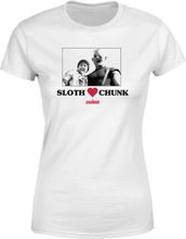 The Goonies Sloth Love Chunk Women's T-Shirt - White - XS - White