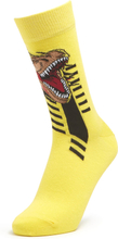 Men's Jurassic World Socks - Yellow - UK 4-7.5