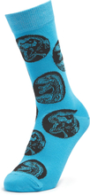 Men's Jurassic World Socks - Blue - UK 4-7.5