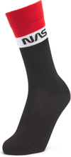 Men's NASA Block Panel Sports Socks - Black - UK 4-7.5