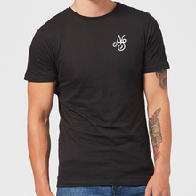 Native Shore Men's Essential Script T-Shirt - Black - 5XL - Black