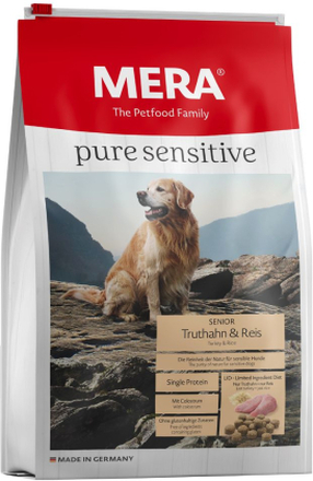 MERA pure sensitive Senior Truthahn & Reis - 2 x 12,5 kg