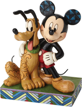 Disney Traditions Best Pals Mickey Mouse & Pluto Figurine