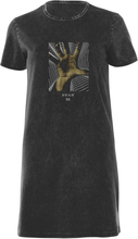 System Of A Down Hand Women's T-Shirt Dress - Black Acid Wash - XS
