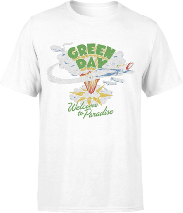 Green Day Paradise Men's T-Shirt - White - XXL