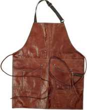 Leather Apron Home Textiles Kitchen Textiles Aprons Brown Scandinavian Home