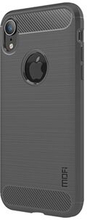 MOFI Carbon Fiber Texture Brushed TPU Phone Cover for iPhone XR