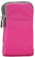Universal 6.3-6.9 inch Crossbody Phone Case Waist Bag with Elastic Belt Loop for Outdoor Running Cam