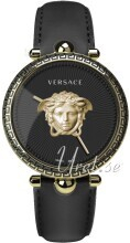 Versace VECO01922 Palazzo Svart/Läder Ø39 mm