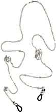 75211-6009 Cat Silver Plated Sunglass Chain