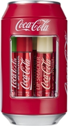 Lip Smacker Coca Cola Classic Can Tin Box Lip Balm 6 kpl/paketti