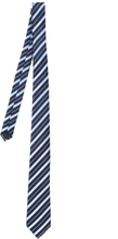 Mørkeblått slips
