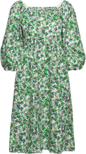 Flow Bardotta Dress Knælang Kjole Multi/patterned Bzr