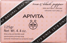 APIVITA Natural Soap Soap with Rose & Black Pepper 125 ml