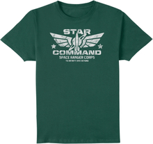 Toy Story Star Command Space Ranger Corps Unisex T-Shirt - Green - XS - Green