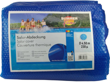 Summer Fun Copertura Solare per Piscina Rotonda 450 cm in PE Blu