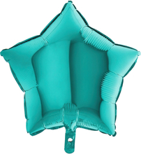 Folieballong Stjärna Tiffany Blå