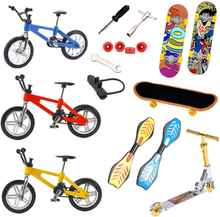 Finger Kickbike Cykel & Skateboard Set