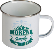 Morfar Simply the Best Retro Mugg