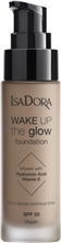 IsaDora Wake Up the Glow Foundation 30 ml 7C