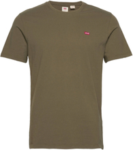 Ss Original Hm Tee Olive Night T-shirts Short-sleeved Grønn LEVI´S Men*Betinget Tilbud