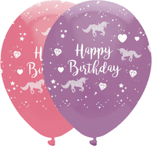 Happy Birthday Ballonger Unicorn Fantasy