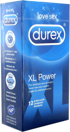 Durex - XXL Power Kondomer 12 pcs