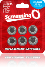 The Screaming O - Size AG-13 Batteries