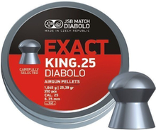 JSB Exact King, 6,35mm - 1,645g - 350st