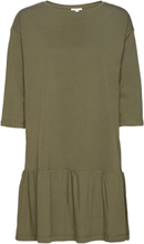 Dresses Knitted Knælang Kjole Green EDC By Esprit
