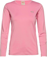 Nora Ls Sport T-shirts & Tops Long-sleeved Pink Kari Traa