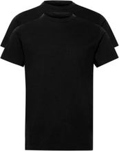 T-Shirt 2-P T-shirts Short-sleeved Svart Jockey*Betinget Tilbud