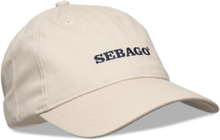 Classic Logo Cap Accessories Headwear Caps Beige Sebago*Betinget Tilbud