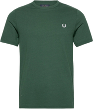 Ringer T-Shirt T-shirts Short-sleeved Grønn Fred Perry*Betinget Tilbud