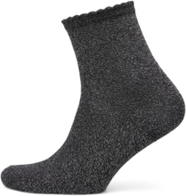 Pcsebby Glitter Long 1 Pack Socks Noos Lingerie Socks Regular Socks Black Pieces