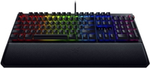 Razer BlackWidow Elite Mechanische Tastatur Gaming 104 Tasten RGB-Tastatur mit Kabel Instant Trigger Chroma Buntes Licht HyperShift Schwarz Mit gelbem Schalter für Handballenauflage