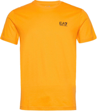T-Shirt T-shirts Short-sleeved Oransje EA7*Betinget Tilbud