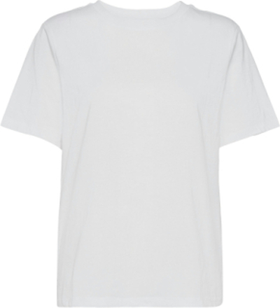 Beeja T-shirts & Tops Short-sleeved Hvit MbyM*Betinget Tilbud