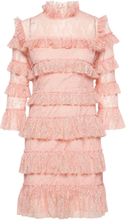 Carmine Frill Mini Lace Dress Dresses Lace Dresses Rosa By Malina*Betinget Tilbud