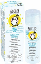 eco cosmetics solkräm baby neutral spf 50 50 ml
