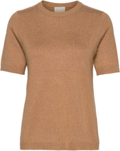 "Pamela Strik T-Shirt Tops Knitwear Jumpers Brown Minus"