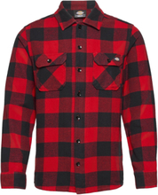 New Sacramento Shirt Overshirts Rød Dickies*Betinget Tilbud
