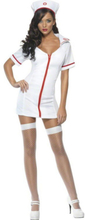 Nurse Sexy - Komplett Kostyme - Strl M