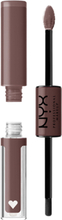 Shine Loud Pro Pigment Lip Shine Lipgloss Sminke Brun NYX Professional Makeup*Betinget Tilbud