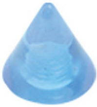 Secret Point Light Blue - 5 mm Akrylkula till 1,6 mm stång