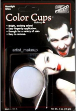 Color Cups 15 g - Moonlight White Mehron Ansikts- & Kroppssmink